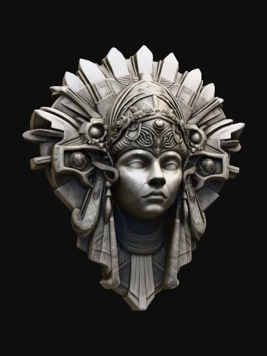 3D model for Queen of Africa