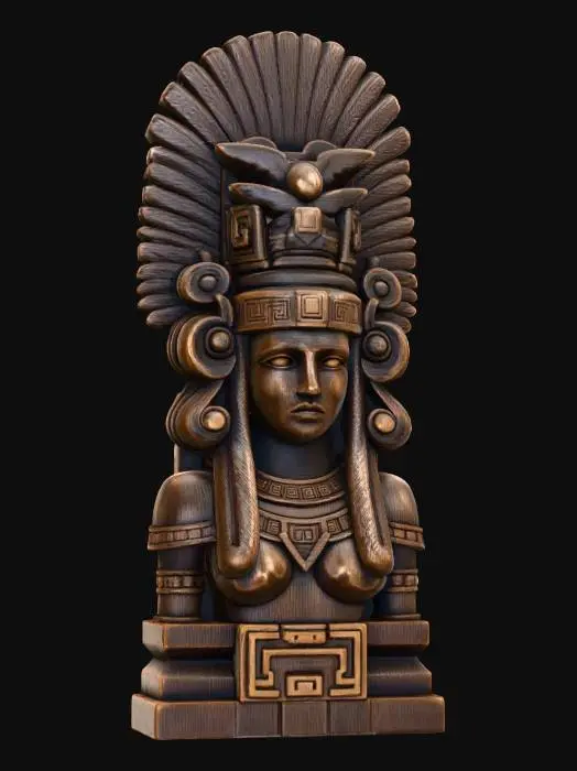 3D model for Aztec Totem