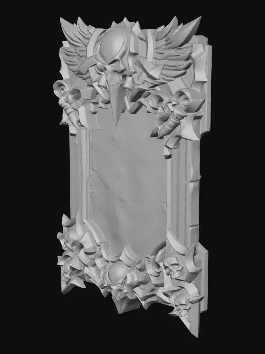 3D model for Gothic Card Frame