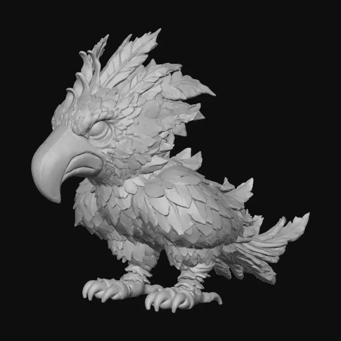 3D model for Enchanted Parrot
