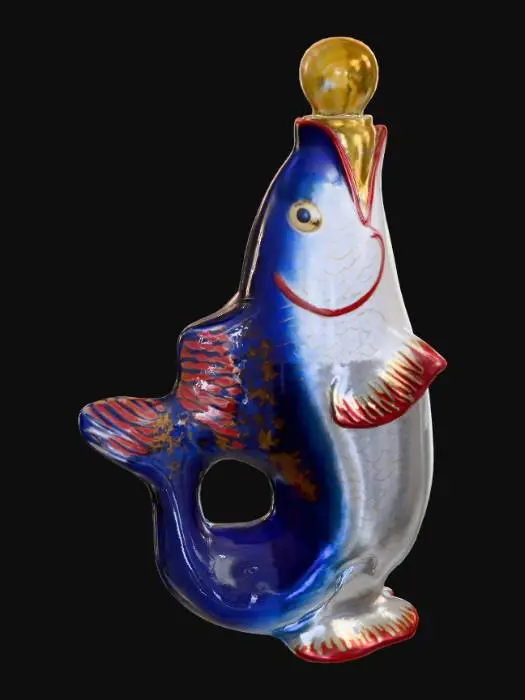 3D model for Golden Fish Decanter