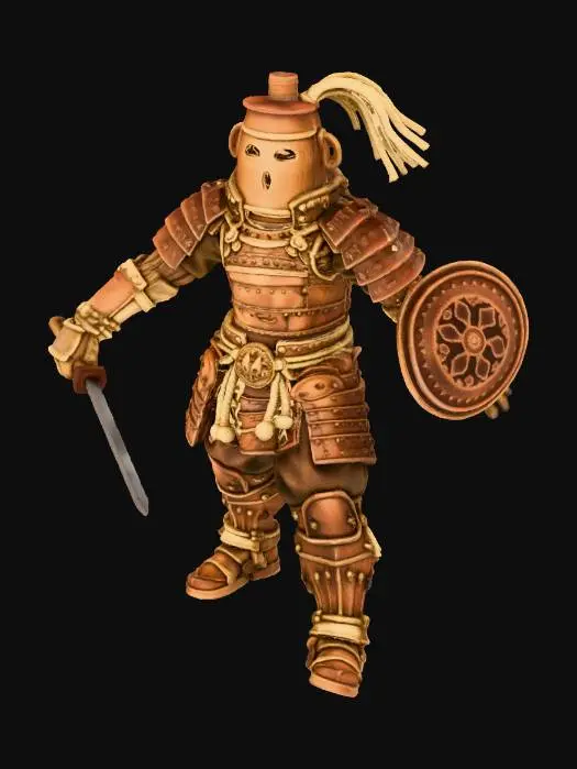 3D model for The Rusted Knight