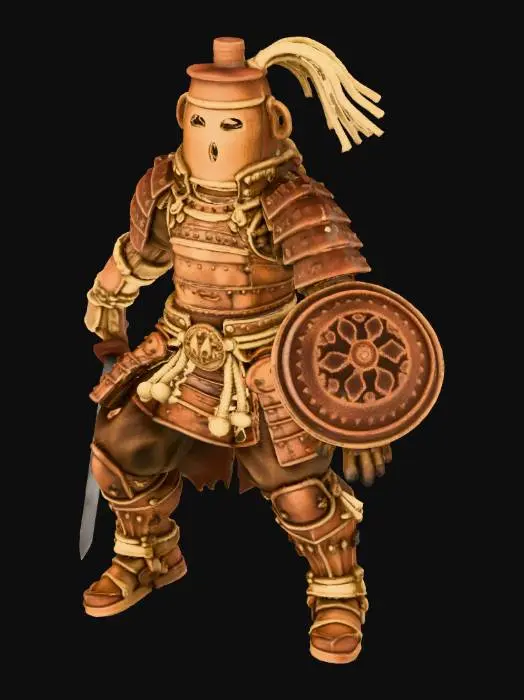 3D model for The Rusted Knight