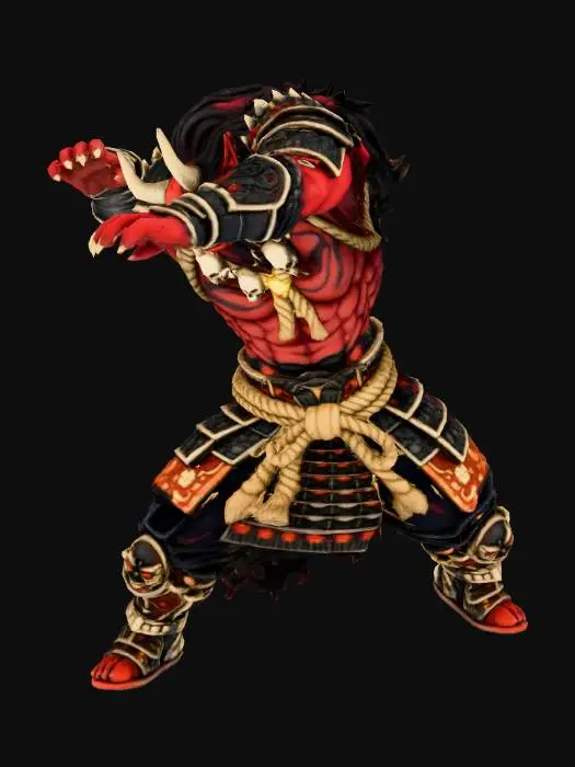 3D model for Oni Warlord