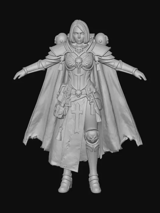 3D model for sister T