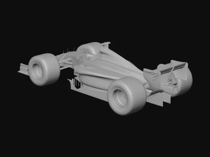 3D model for Formule one car of Red Bull