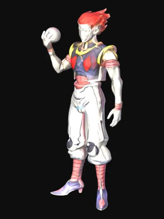 3D model for Hisoka Character