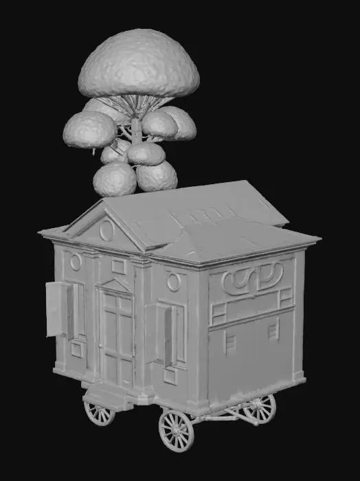 3D model for Treehouse Carriage