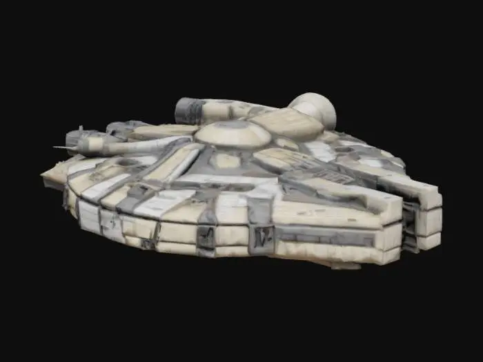 3D model for Millennium Falcon