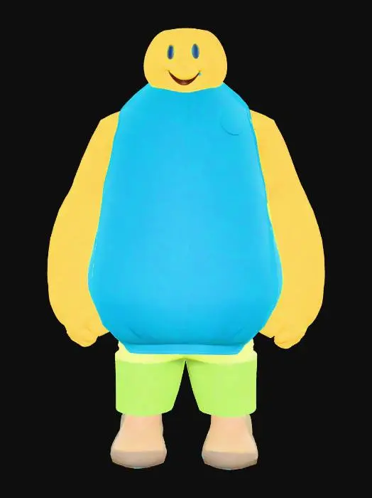 3D model for The FatMann