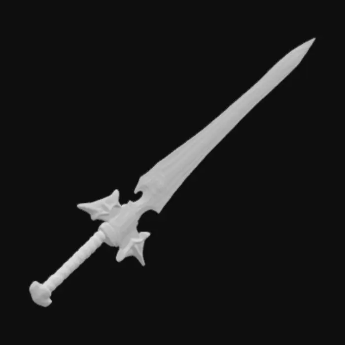 3D model for epic mystic sword hd ensuring its high definition 