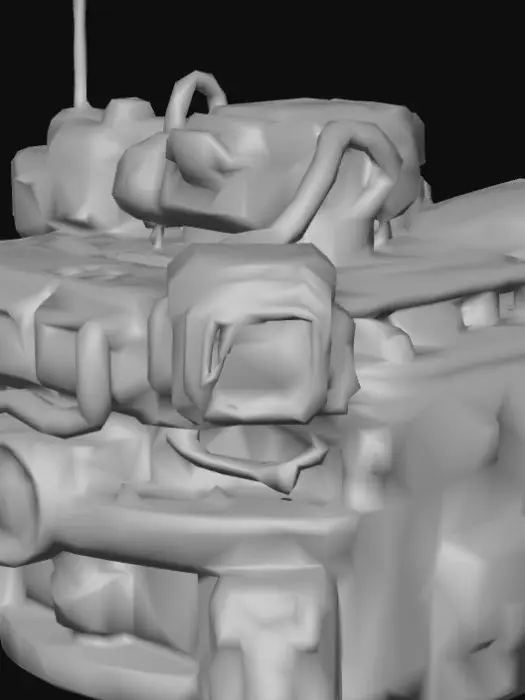 3D model for Futuristic Outpost