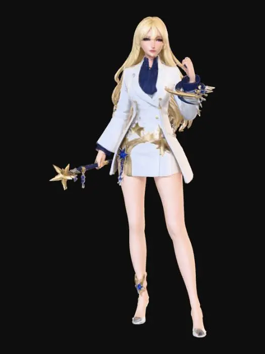 3D model for char 3d