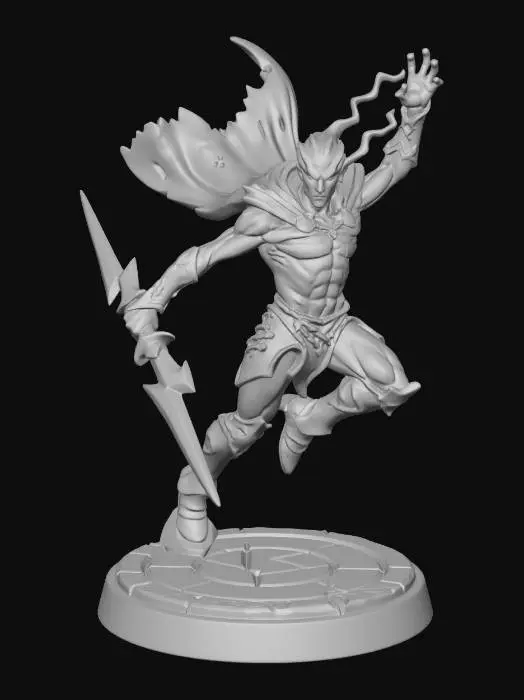 3D model for Stormbound Warlord