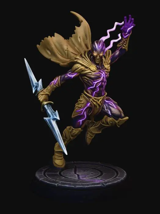 3D model for Stormbound Warlord