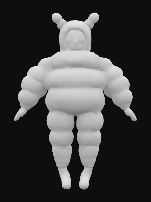 3D model for Caterpillar Dreamer