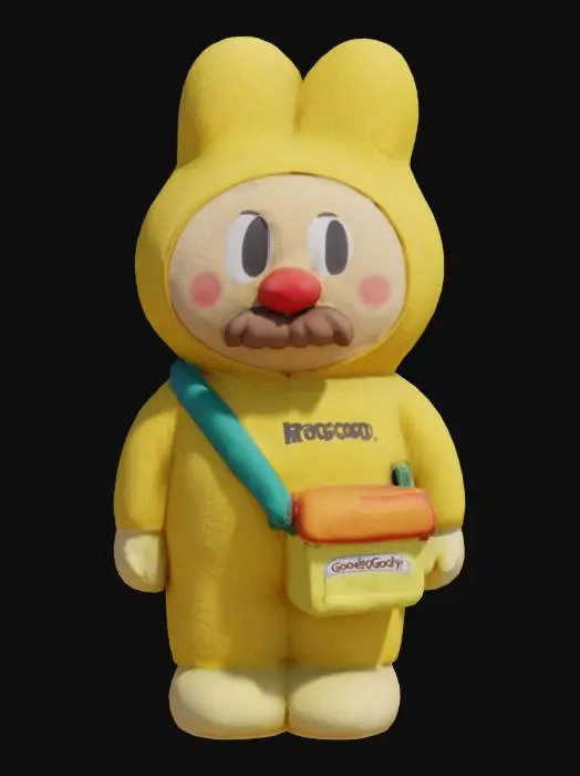3D model for Mustard Bunny Explorer