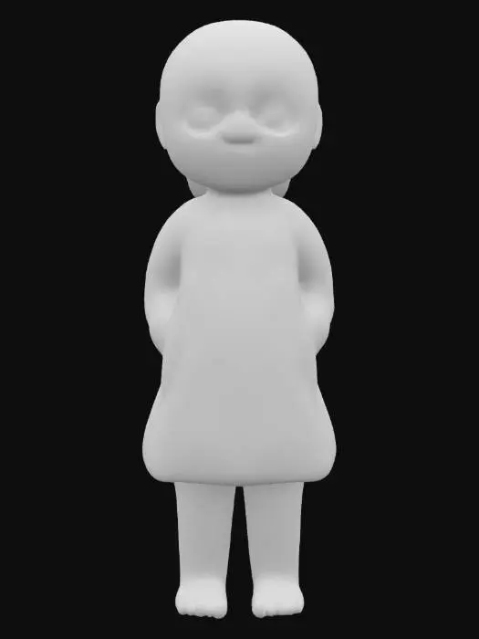 3D model for Ink Drip Figurine