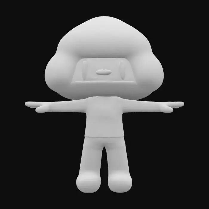 3D model for AstroKid Character
