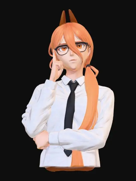 3D model for Confident Character