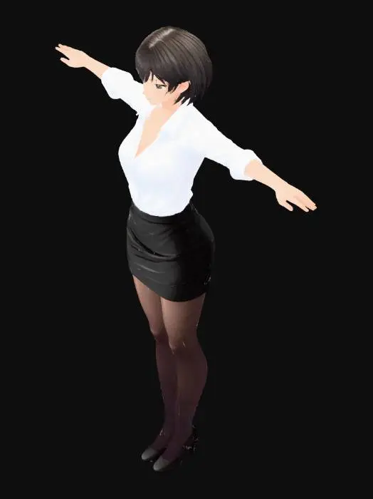3D model for Emi Kosaka
