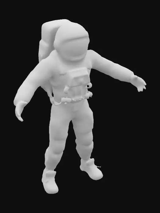 3D model for Space Greeting