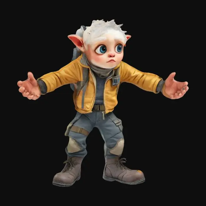 3D model for Explorer Elf