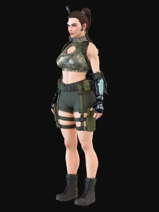 3D model for Warrior Elite