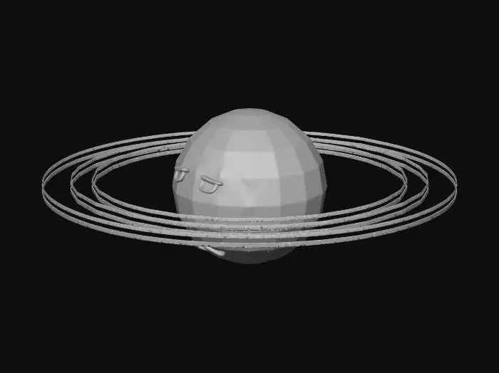 3D model for Saturn's Sadness