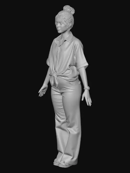 3D model for casual_001_f