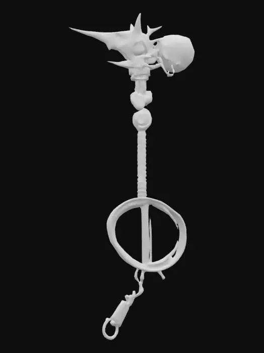 3D model for Arcane Radiance Keyblade