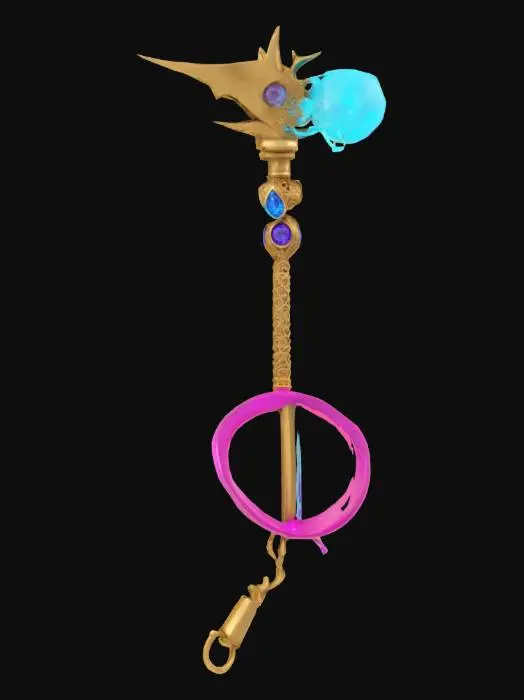 3D model for Arcane Radiance Keyblade