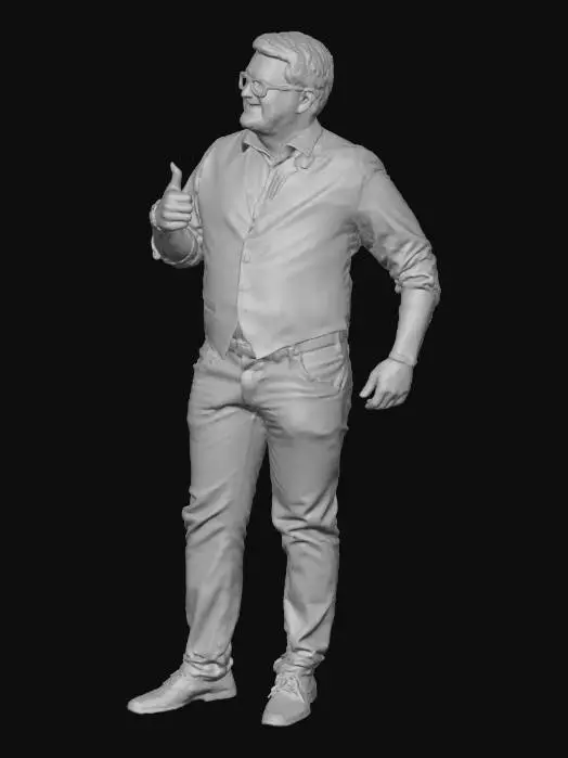 3D model for Man on Red Carpet