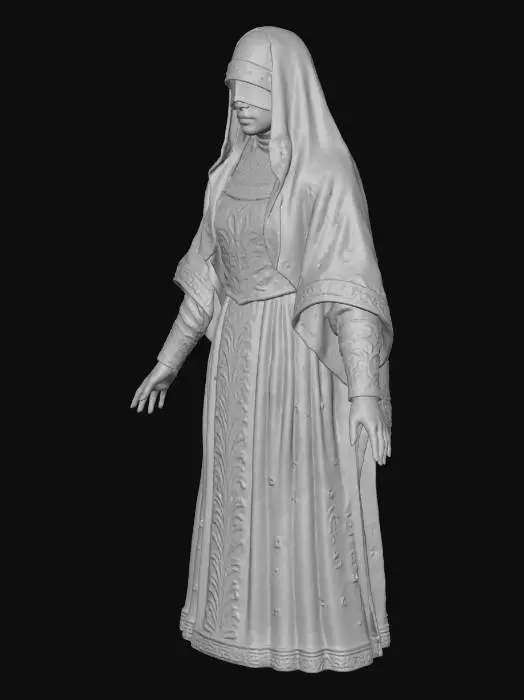 3D model for Veiled Enigma, #Halloween2025#