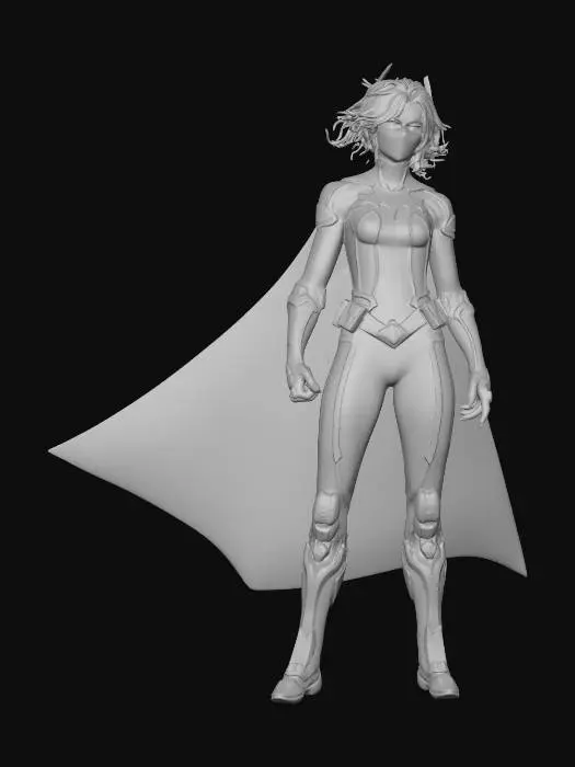 3D model for Dark Defender