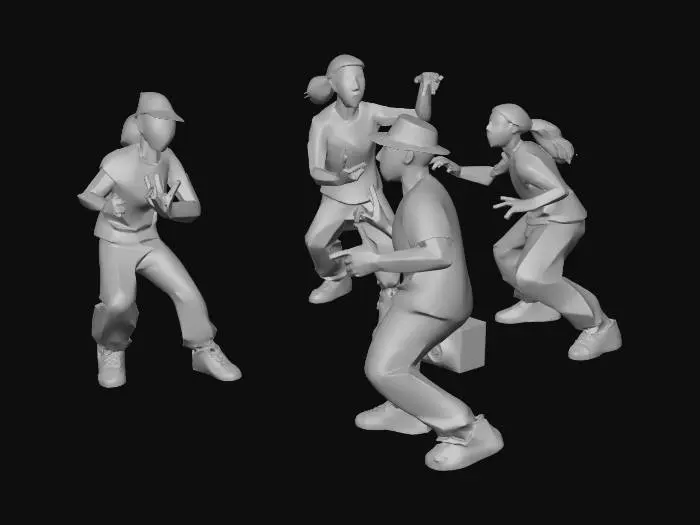 3D model for Dance Cypher