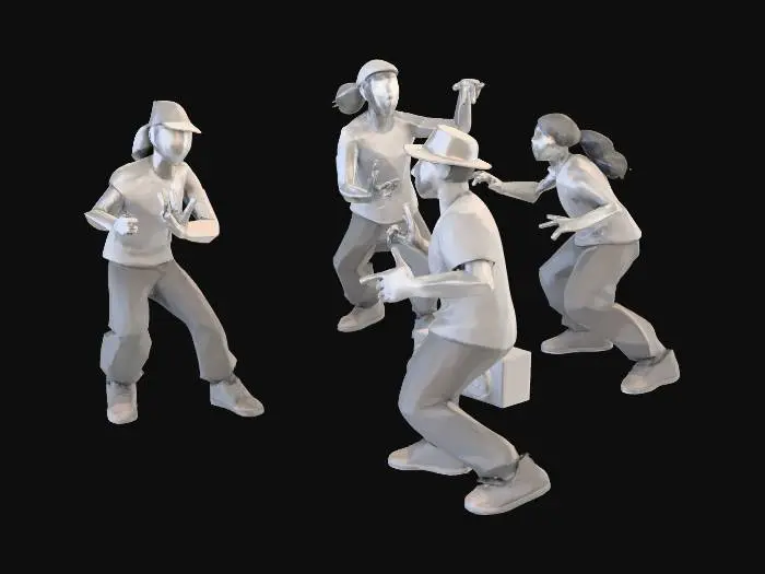 3D model for Dance Cypher