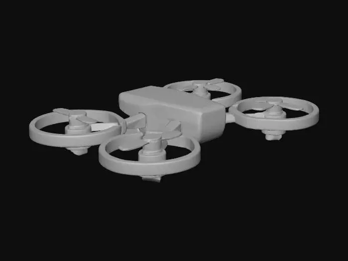 3D model for Quadcopter Illustration