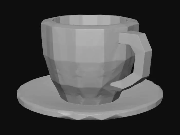 3D model for Geometric Coffee Cup