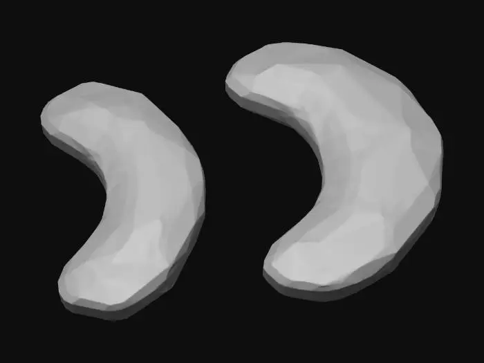 3D model for Polygon Cashews
