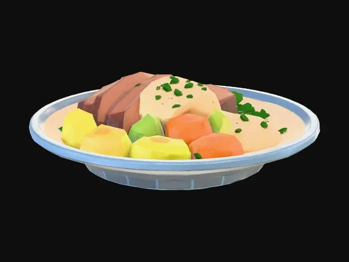 3D model for Roast Dinner Delight