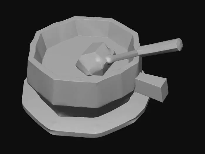 3D model for Cheesy Delight