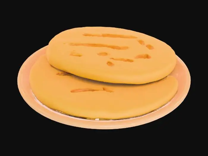 3D model for Cookies on Plate