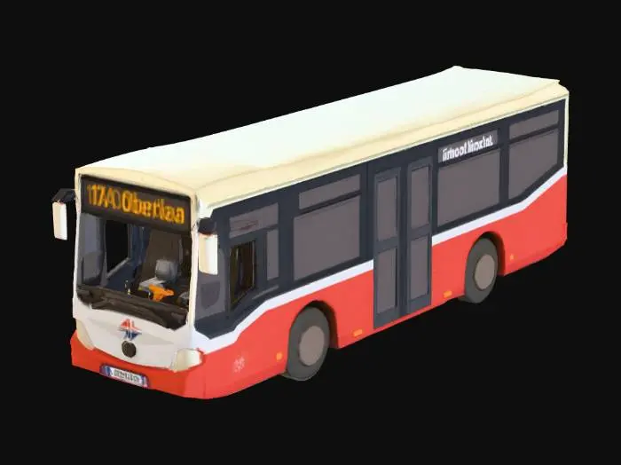 3D model for Vienna City Bus Model