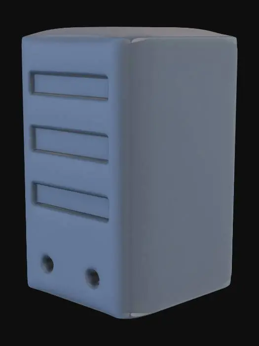 3D model for Computer Tower Icon