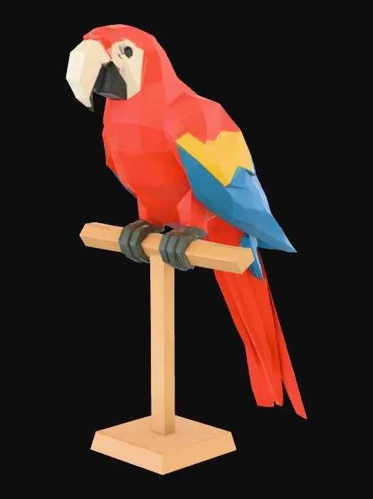 3D model for Colorful Perch