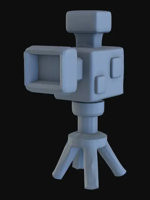 3D model for Abstract Camera Blueprint