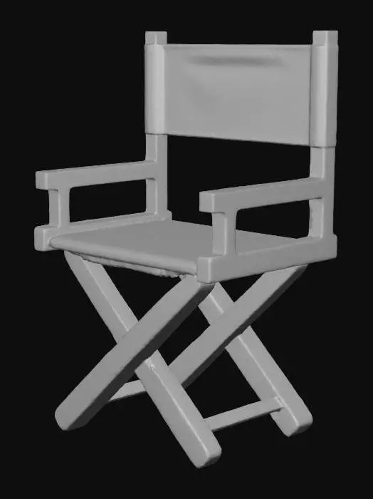3D model for Director's Chair