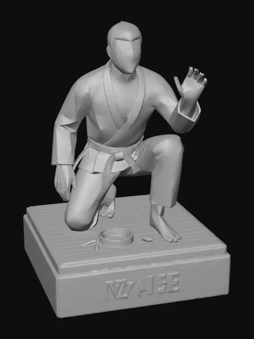 3D model for Martial Tribute