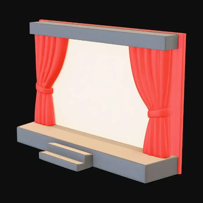 3D model for Stage Scene